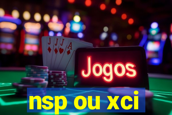 nsp ou xci